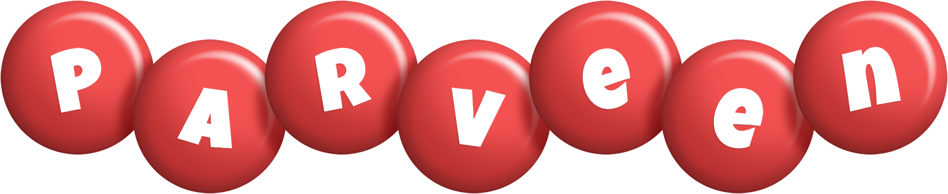 Parveen candy-red logo