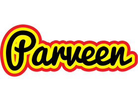 Parveen flaming logo