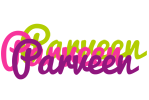 Parveen flowers logo