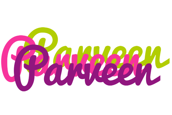 Parveen flowers logo