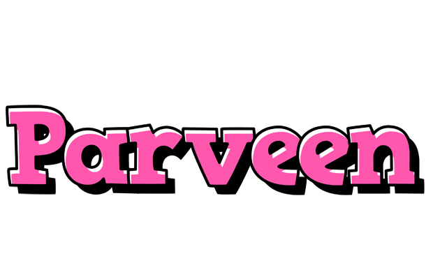 Parveen girlish logo