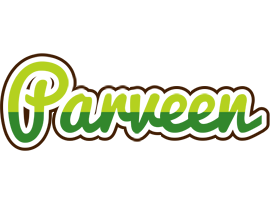 Parveen golfing logo