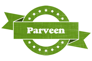 Parveen natural logo
