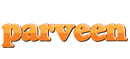 Parveen orange logo