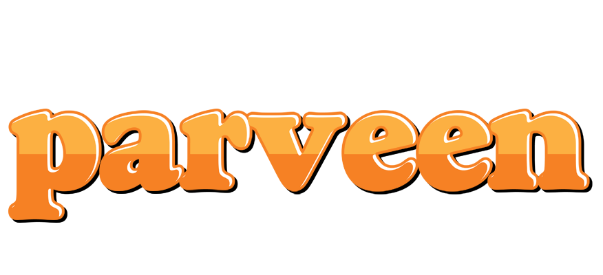 Parveen orange logo