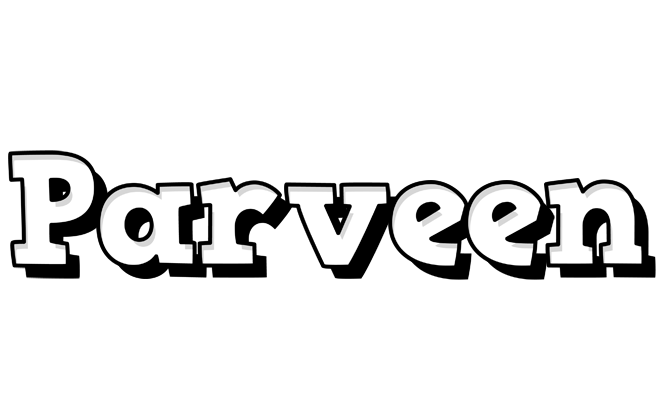 Parveen snowing logo