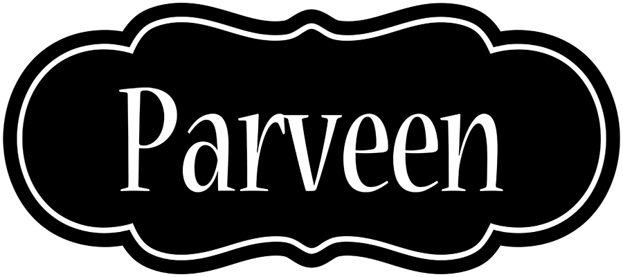 Parveen welcome logo