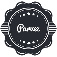 Parvez badge logo