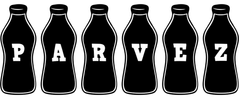 Parvez bottle logo
