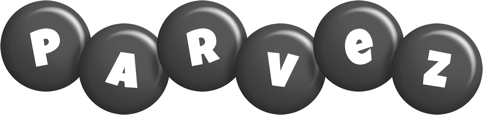 Parvez candy-black logo