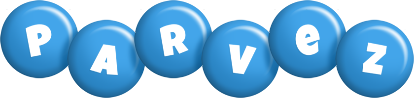 Parvez candy-blue logo