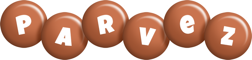 Parvez candy-brown logo