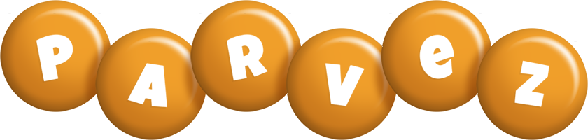 Parvez candy-orange logo