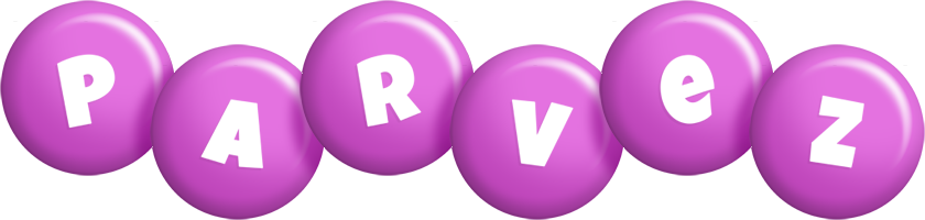 Parvez candy-purple logo
