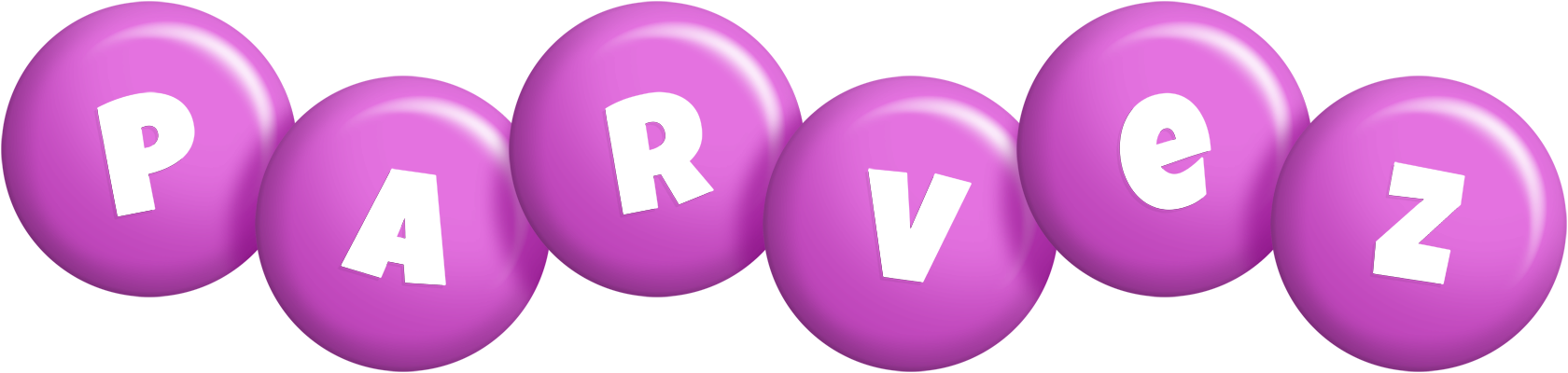 Parvez candy-purple logo