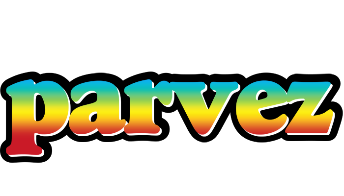 Parvez color logo