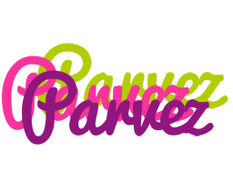Parvez flowers logo