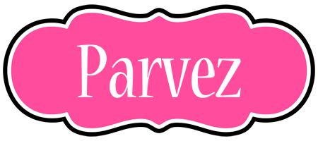 Parvez invitation logo