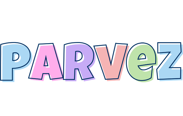 Parvez pastel logo