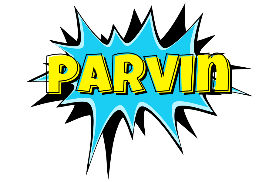 Parvin amazing logo