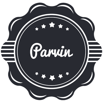 Parvin badge logo
