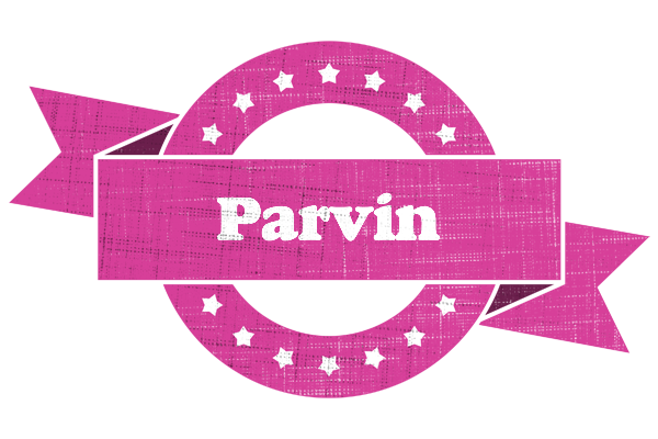 Parvin beauty logo