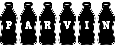 Parvin bottle logo
