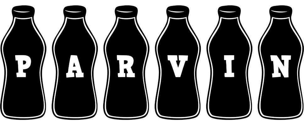 Parvin bottle logo
