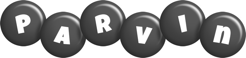 Parvin candy-black logo