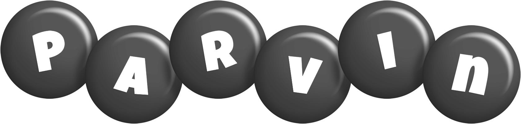Parvin candy-black logo