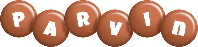 Parvin candy-brown logo
