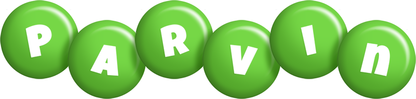 Parvin candy-green logo