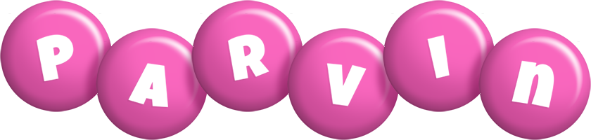 Parvin candy-pink logo