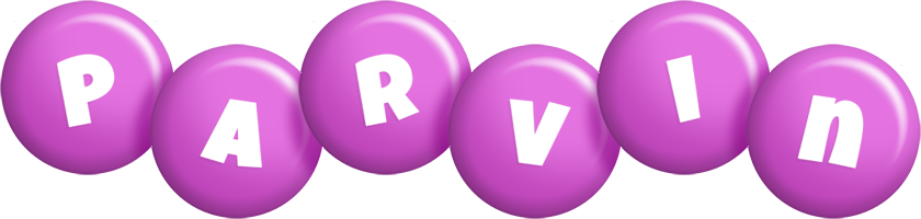Parvin candy-purple logo