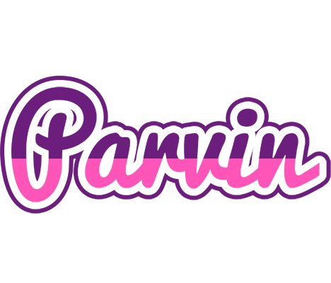 Parvin cheerful logo