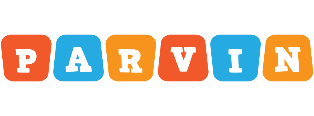 Parvin comics logo
