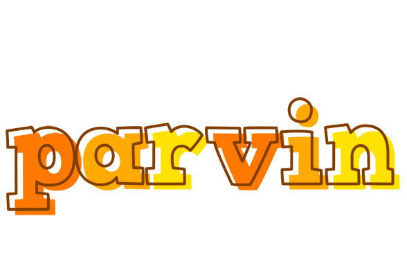 Parvin desert logo