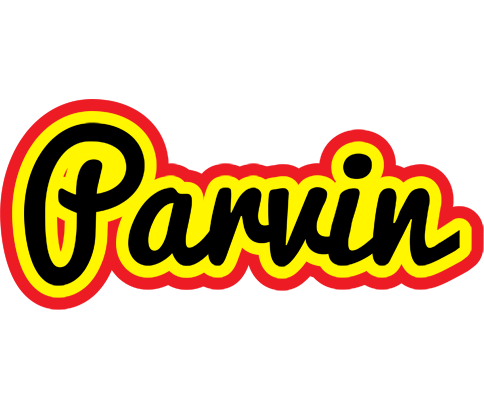 Parvin flaming logo