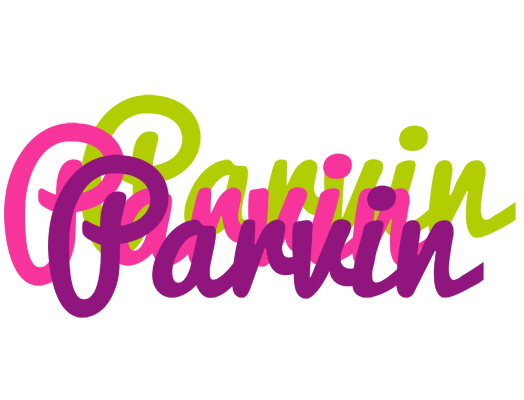 Parvin flowers logo