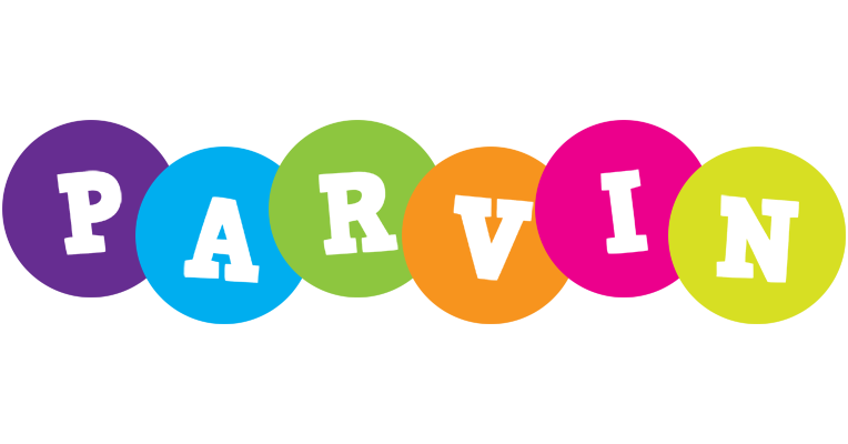 Parvin happy logo