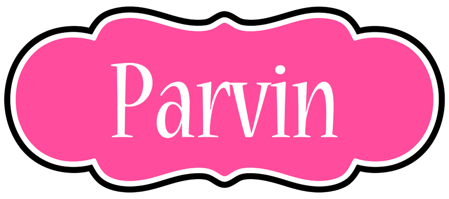 Parvin invitation logo