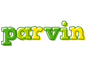 Parvin juice logo