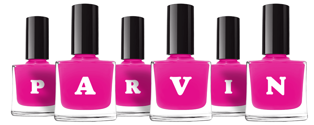Parvin nails logo
