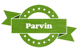 Parvin natural logo