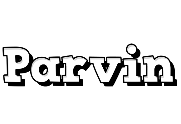 Parvin snowing logo