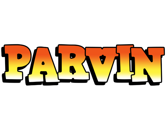 Parvin sunset logo