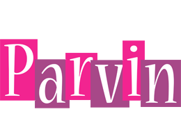 Parvin whine logo