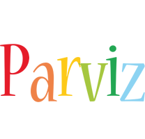 Parviz birthday logo