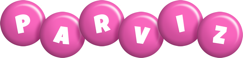 Parviz candy-pink logo