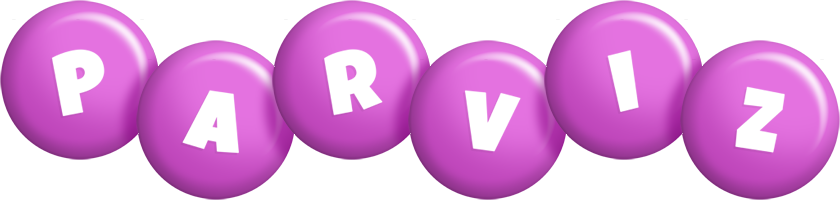 Parviz candy-purple logo